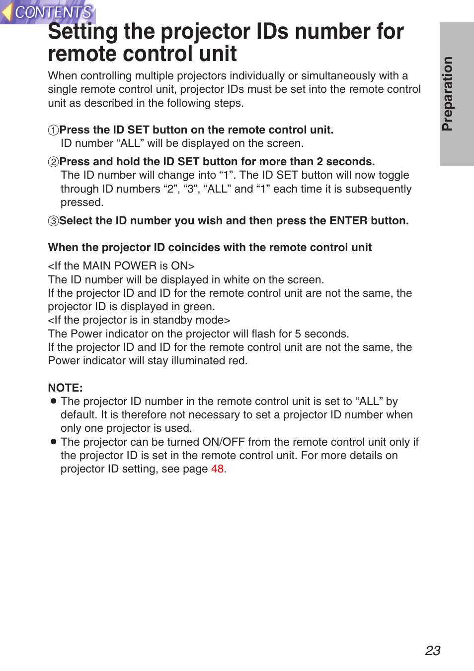 Panasonic TQBH9003-6 User Manual | Page 23 / 146