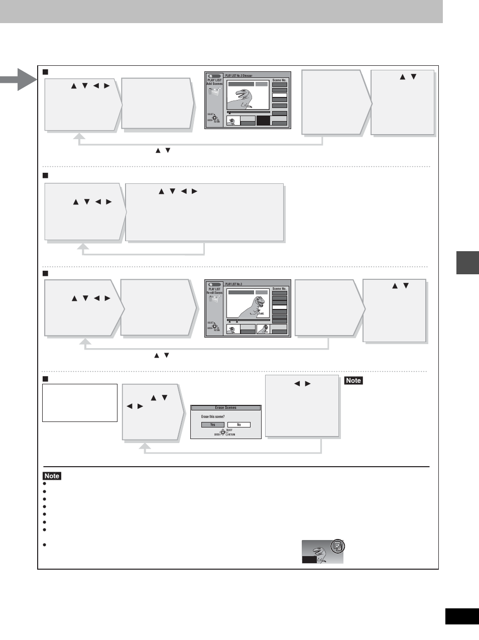 Erase ∫ re-edit ∫ move, Editing | Panasonic DMR-E100H User Manual | Page 35 / 72