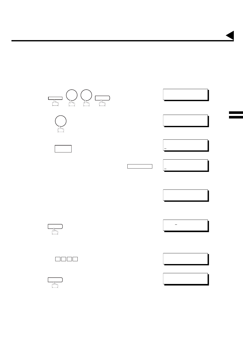 Setting up your machine for relayed transmission, Relayed transmission | Panasonic DX-2000 User Manual | Page 163 / 224