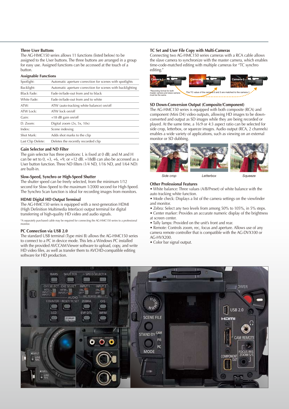 Panasonic AG-HMC154 User Manual | Page 9 / 12