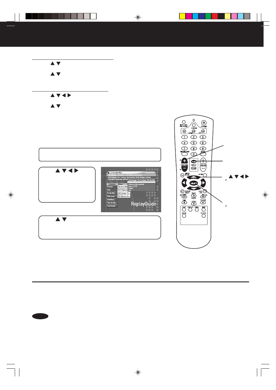 Watching a show, Programming blocked by v-chip technology, Watching shows with closed-captioning | Panasonic PV-HS2000 User Manual | Page 37 / 60