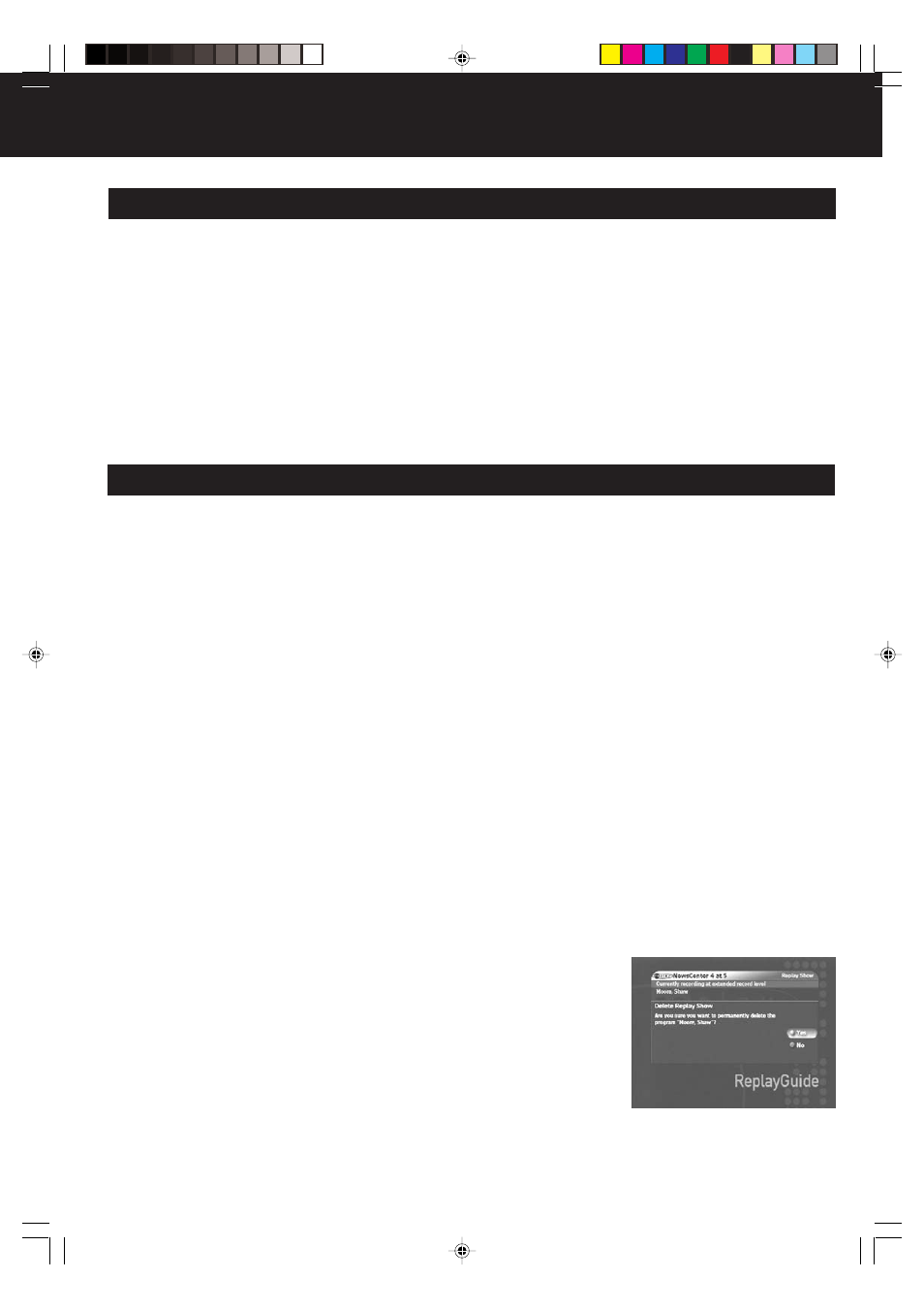 Guaranteed record and space-available record, Recording space management tips, Use the high record quality setting sparingly | Keep space available for pausing, Save shows you want to keep long-term to videotape | Panasonic PV-HS2000 User Manual | Page 41 / 60