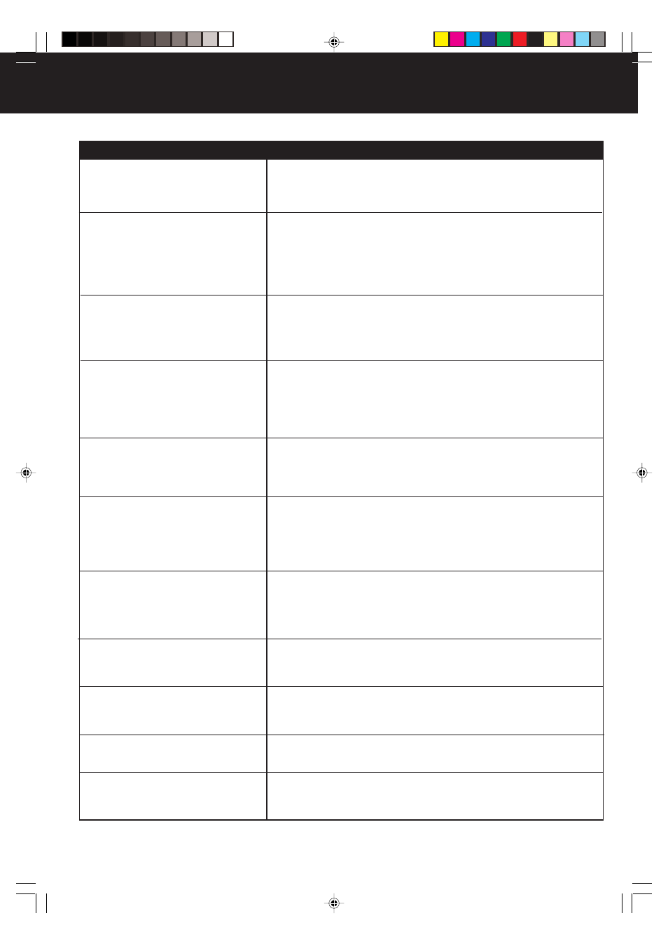 Problem, Solution | Panasonic PV-HS2000 User Manual | Page 51 / 60