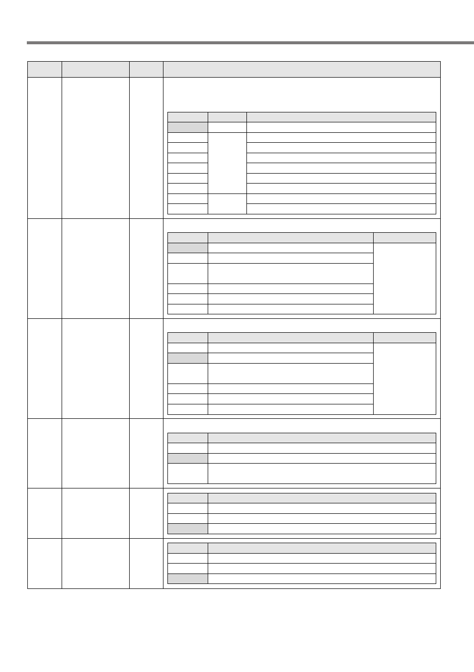 Parameter setting | Panasonic MINAS A3 Series User Manual | Page 16 / 24