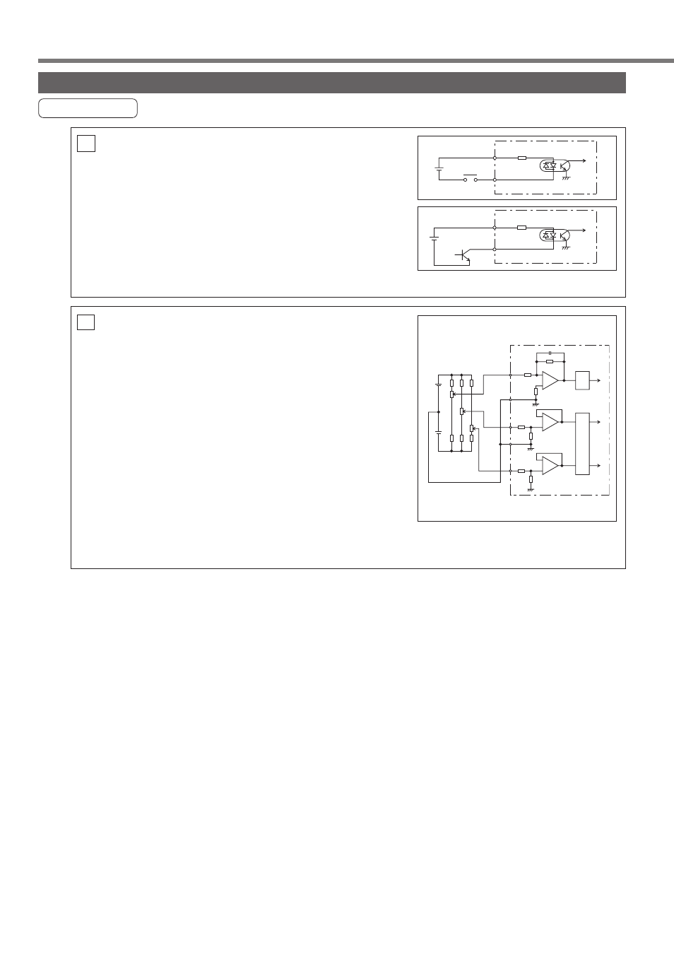 Cn x5 connector, Interface circuit input circuit | Panasonic MINAS A3 Series User Manual | Page 4 / 24