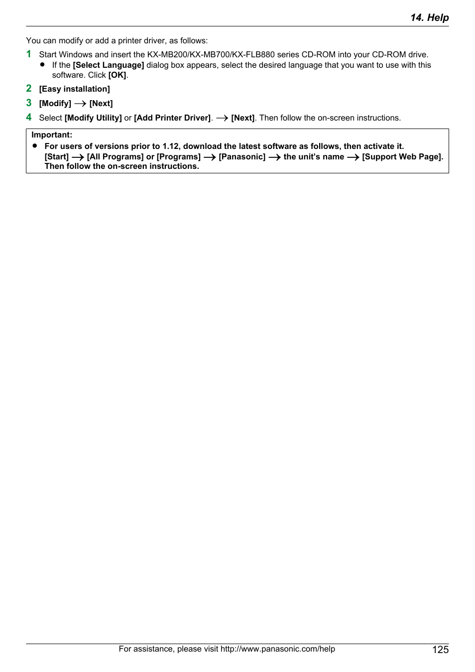 Panasonic KX-MB2060 User Manual | Page 125 / 160