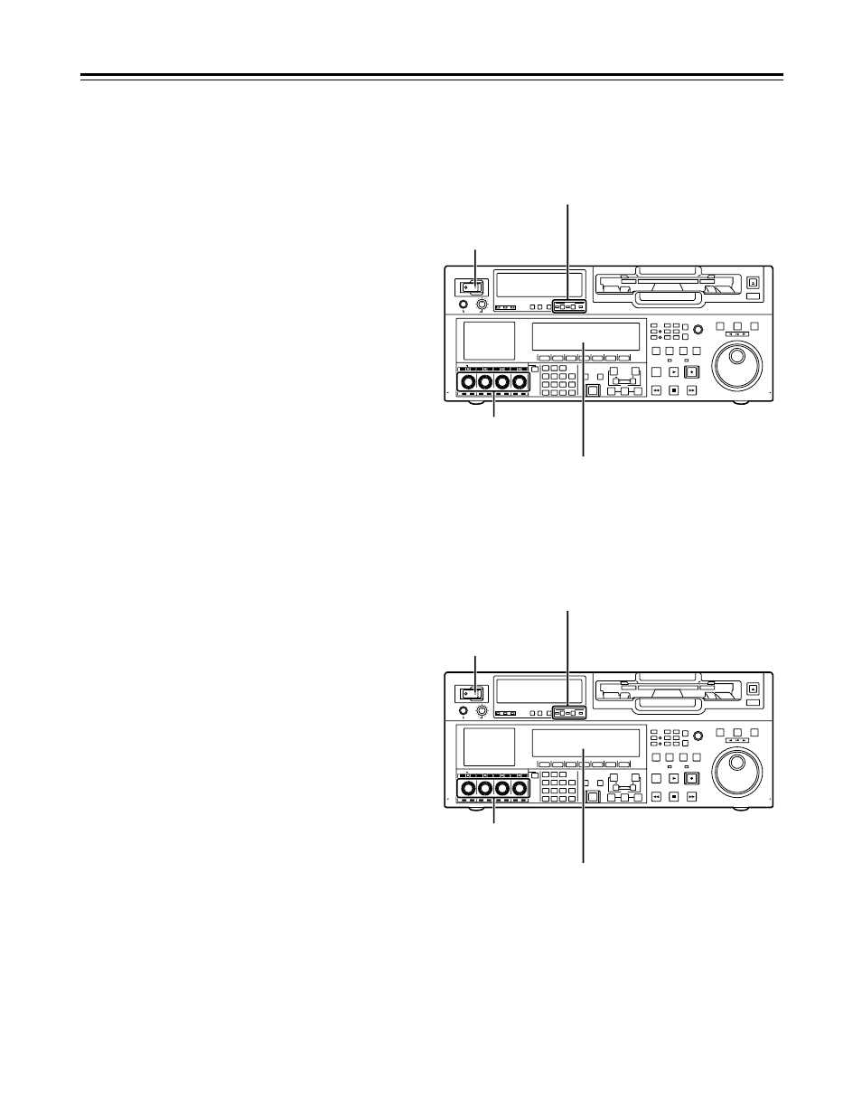 Automatic editing, Switch settings and adjustments, When using this vtr as the recorder | Deck-to-deck), When using this vtr as the player, Select the editing mode (assem or insert), Check and modify, if necessary, the edit points, Preview the material before editing it, Proceed with the editing, Unity | Panasonic AJ-HD1700 User Manual | Page 29 / 134