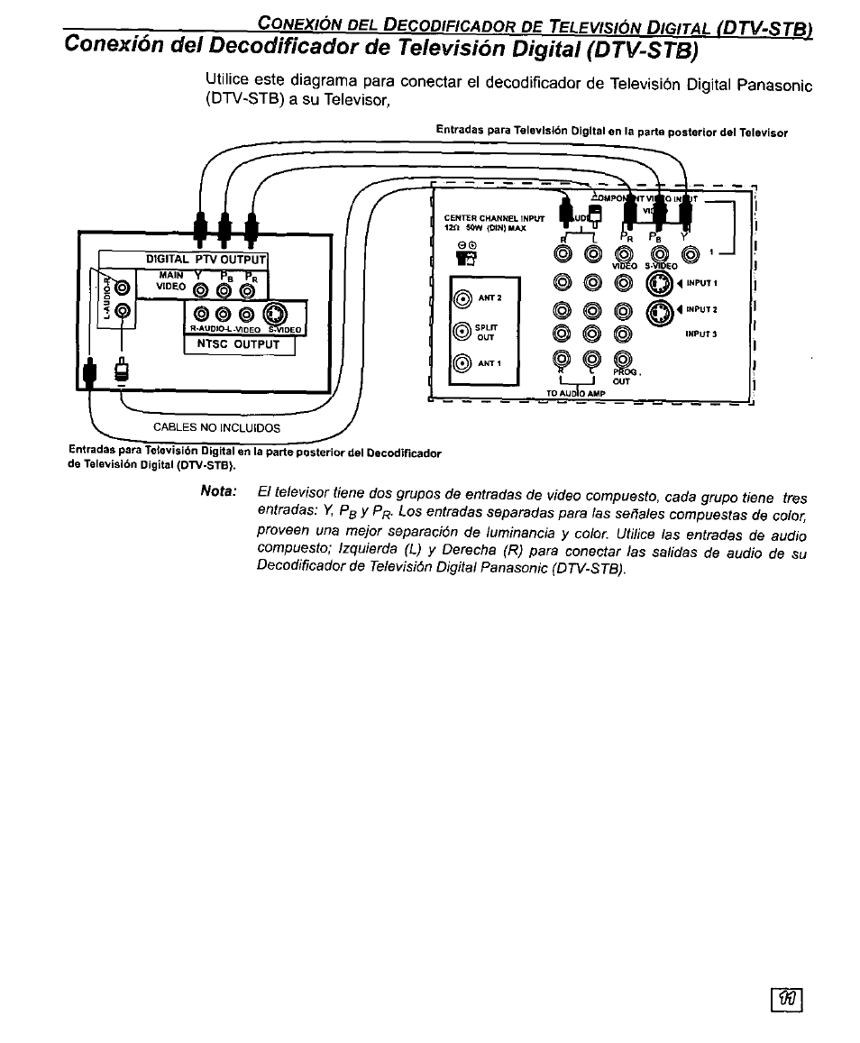 Dtv-stb) | Panasonic PT-61SX30 User Manual | Page 39 / 52
