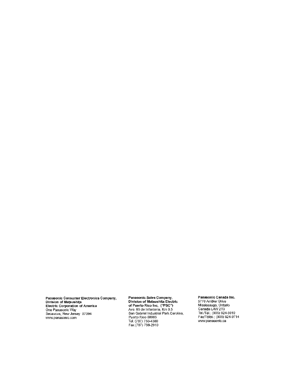 Panasonic CT-32G8 User Manual | Page 45 / 45