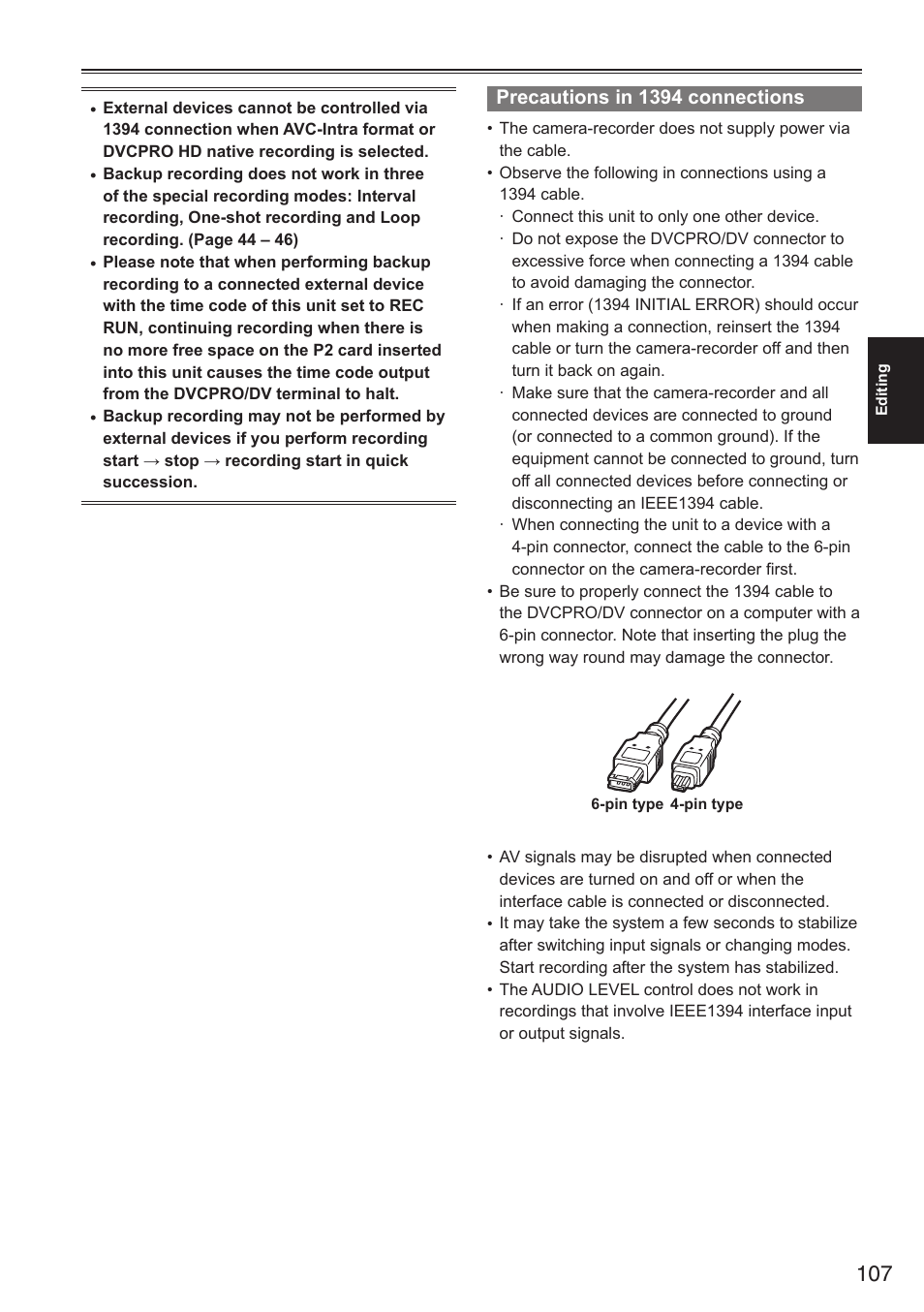 Panasonic AG-HPX250EN User Manual | Page 107 / 170