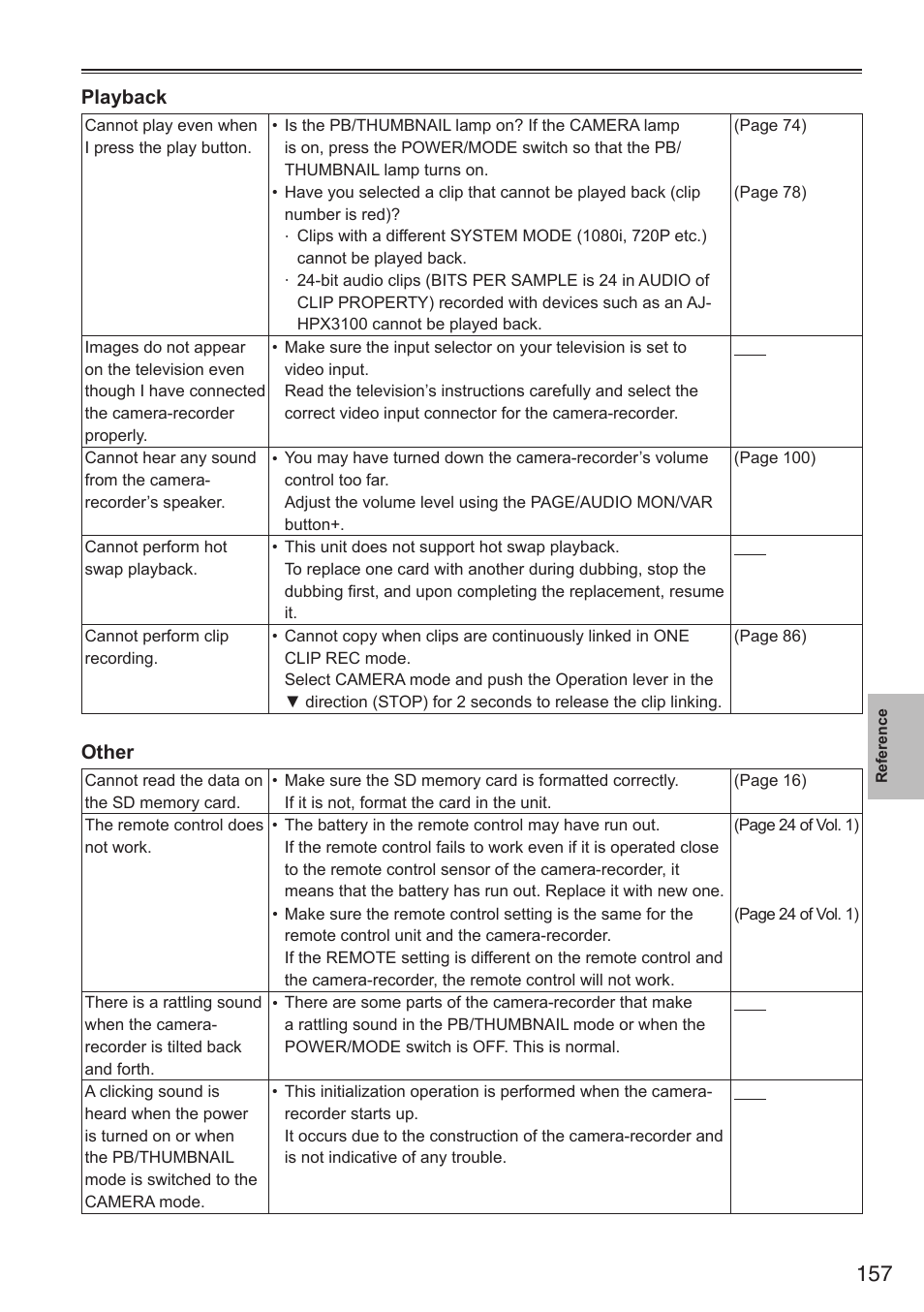 Panasonic AG-HPX250EN User Manual | Page 157 / 170