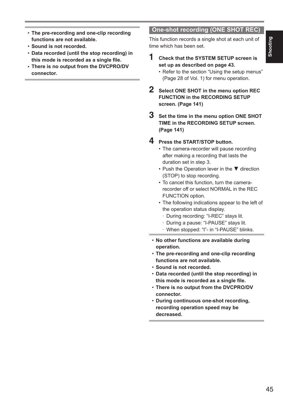 Panasonic AG-HPX250EN User Manual | Page 45 / 170