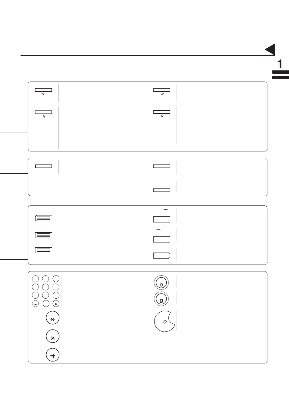 Control panel | Panasonic UF-560 User Manual | Page 15 / 184