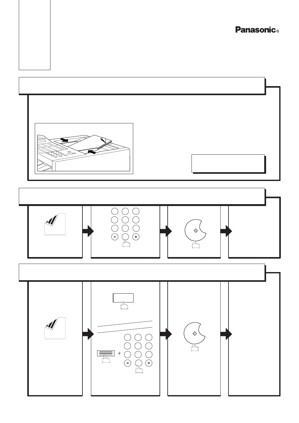 Uick, How to send using one-touch/abbreviated key | Panasonic UF-560 User Manual | Page 2 / 184