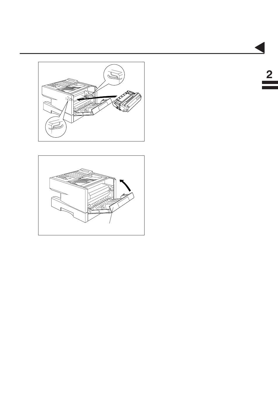 Installing the toner cartridge | Panasonic UF-560 User Manual | Page 21 / 184