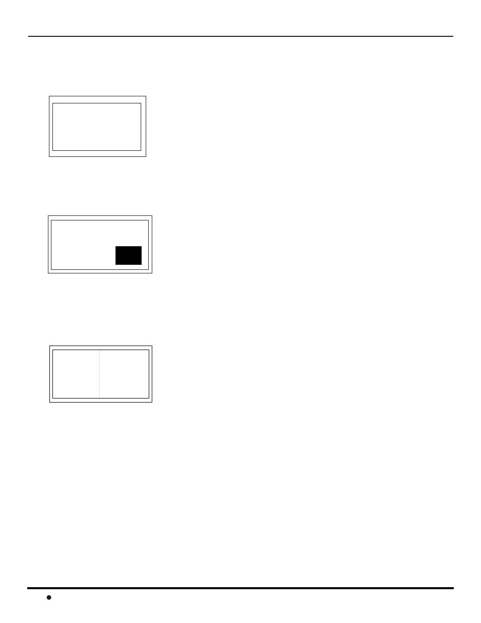 V-chip, Mensaje de bloqueo de idi (imagen en imagen), Mensaje de bloqueo de la pantalla split | Panasonic CinemaVision PT 61HX42 User Manual | Page 100 / 108