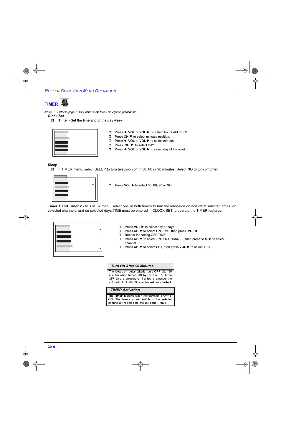 Timer, 7,0(5 $fwlydwlrq | Panasonic CinemaVision PT 61HX42 User Manual | Page 32 / 108