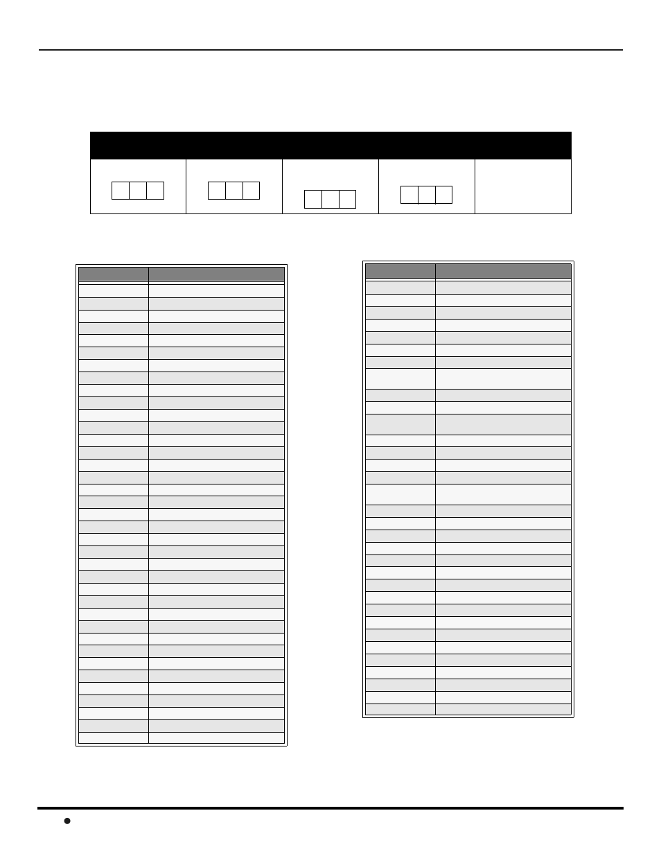 Codigos de componentes, Códigos para vcr, Ct-32hx42 | Ct-36hx42), Códigos de componentes | Panasonic CinemaVision PT 61HX42 User Manual | Page 80 / 108