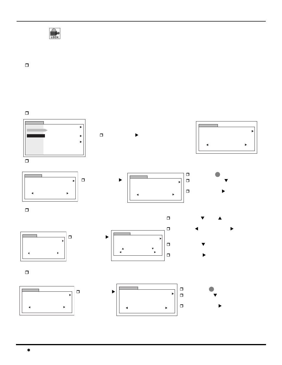 Bloqueo | Panasonic CinemaVision PT 61HX42 User Manual | Page 94 / 108