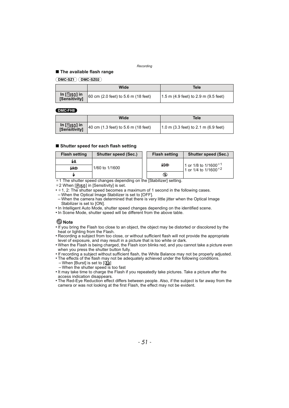 Panasonic DMC-SZ02 User Manual | Page 51 / 128