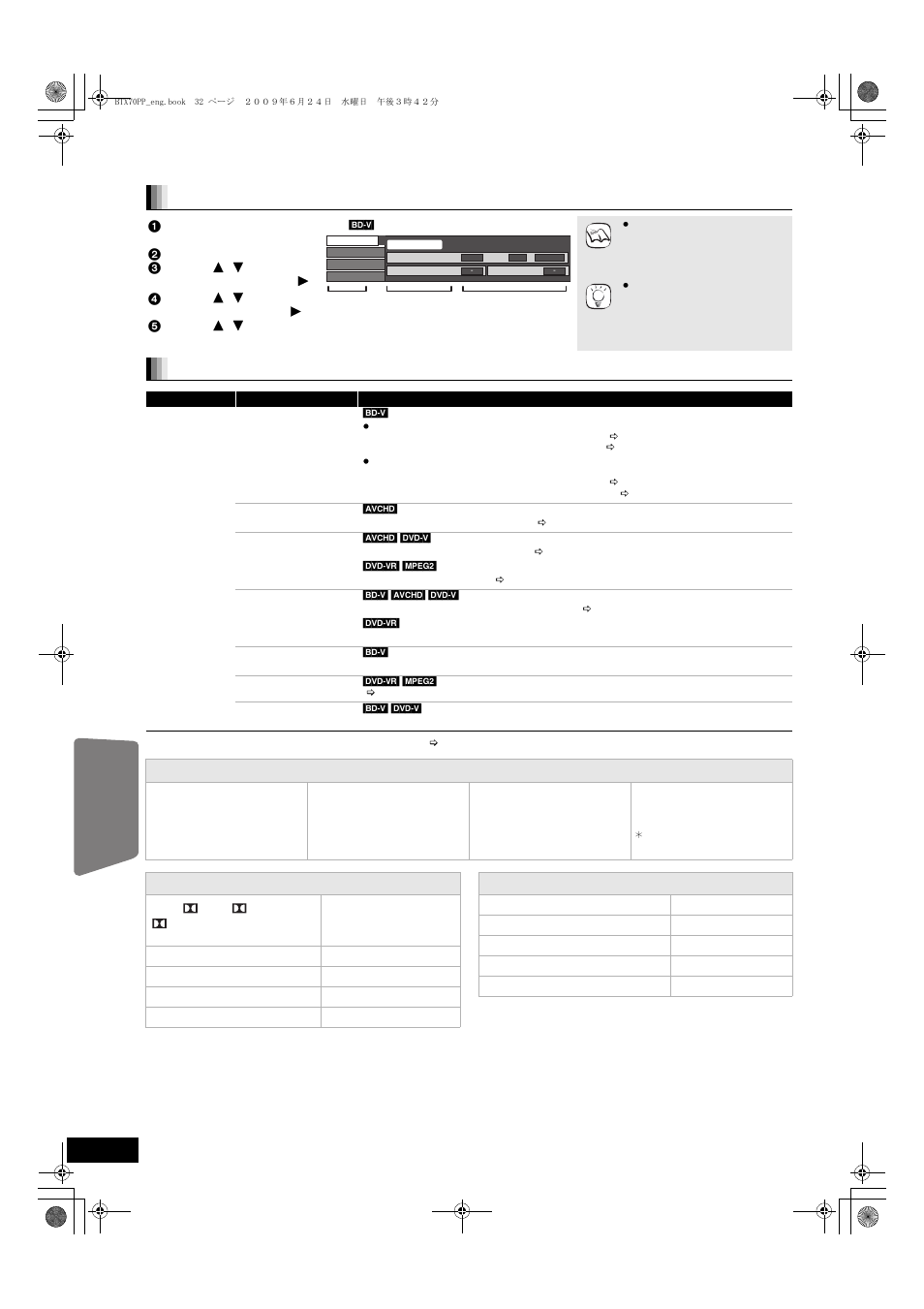 Changing settings with the on-screen menu, On-screen menu operations, What you can change with the on-screen menu | Advanced operations | Panasonic SC-BTX70 User Manual | Page 32 / 56