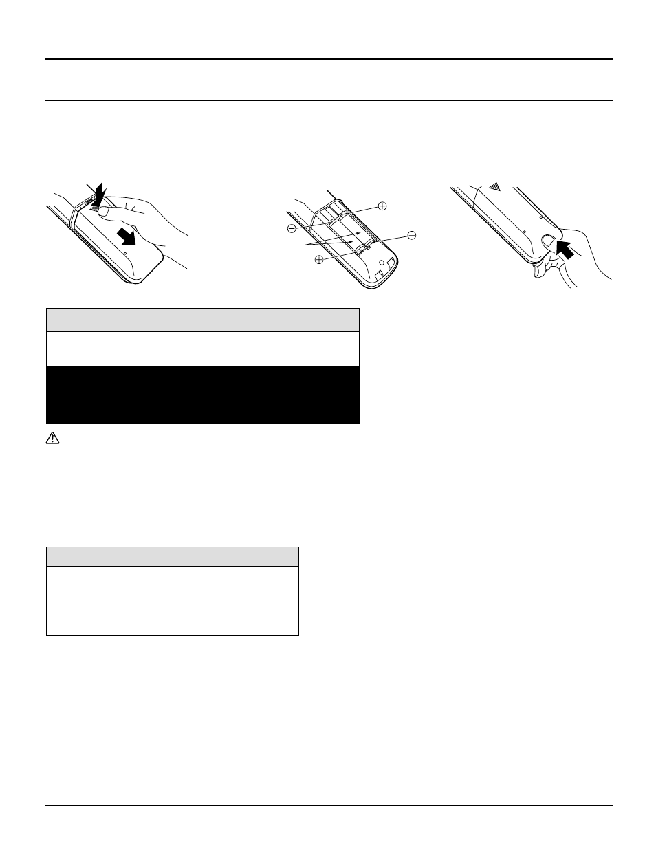 Remote control battery installation, Installation | Panasonic CT 34WX50 User Manual | Page 10 / 73