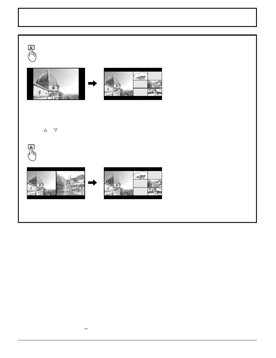 Searching for the desired channel (channel search), Searching for the desired channel, Channel search) | Panasonic CT 34WX50 User Manual | Page 29 / 73