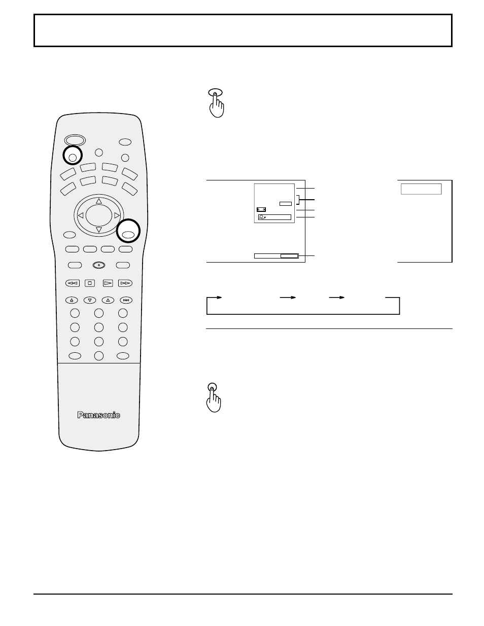 Recall / mute, Recall (on-screen display), Mute | Panasonic CT 34WX50 User Manual | Page 32 / 73