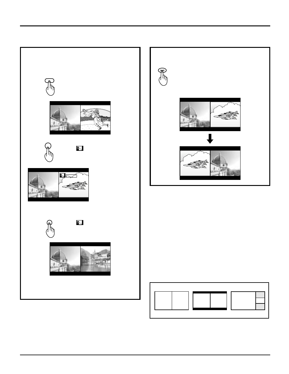 Split screen | Panasonic CT 34WX50 User Manual | Page 34 / 73