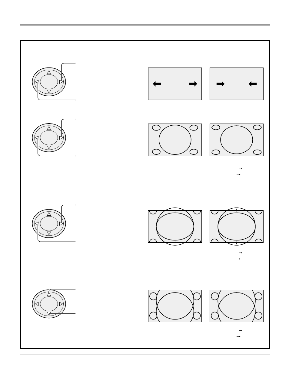 Adjusting screen position and size | Panasonic CT 34WX50 User Manual | Page 36 / 73