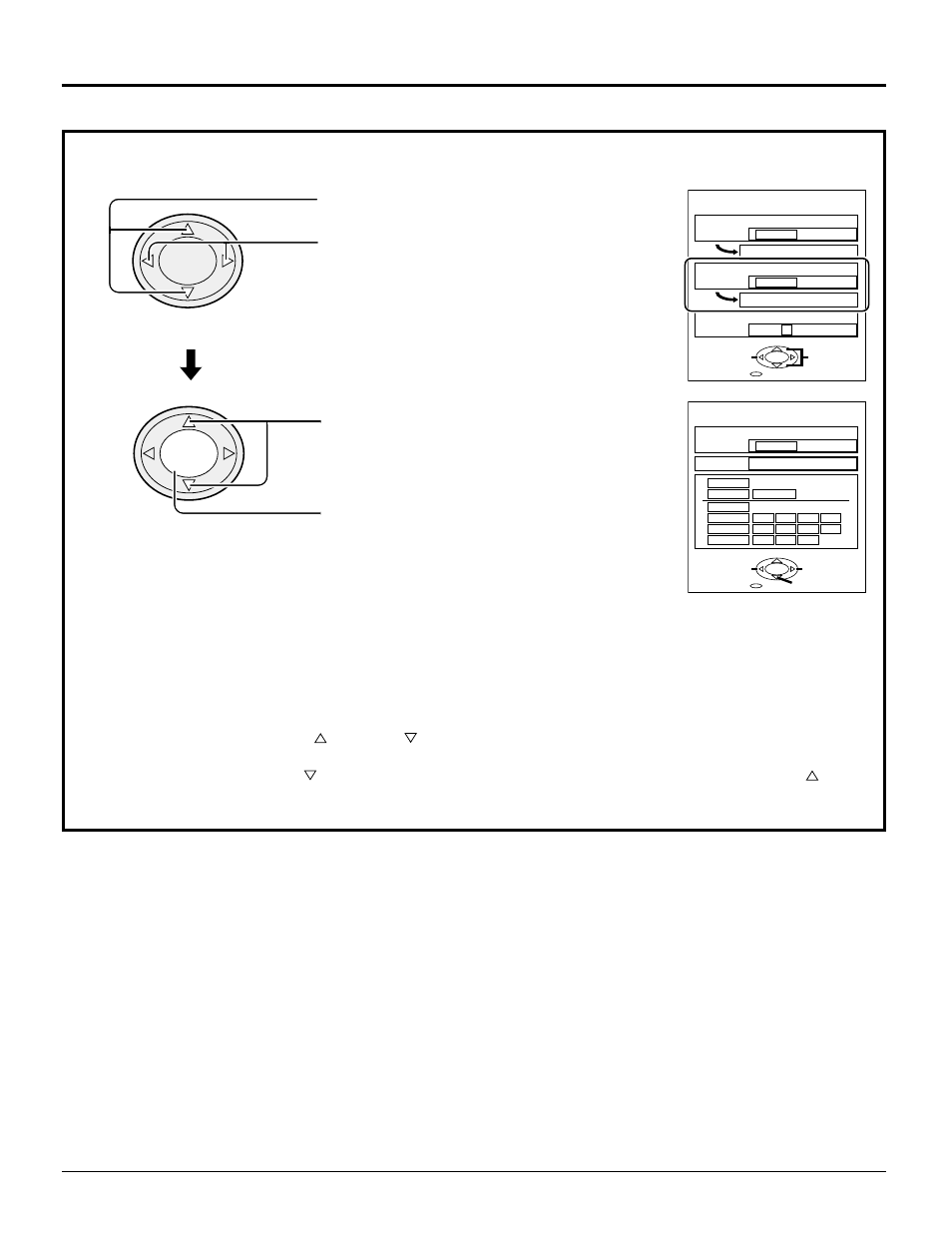 Lock feature, Tv parental status | Panasonic CT 34WX50 User Manual | Page 47 / 73
