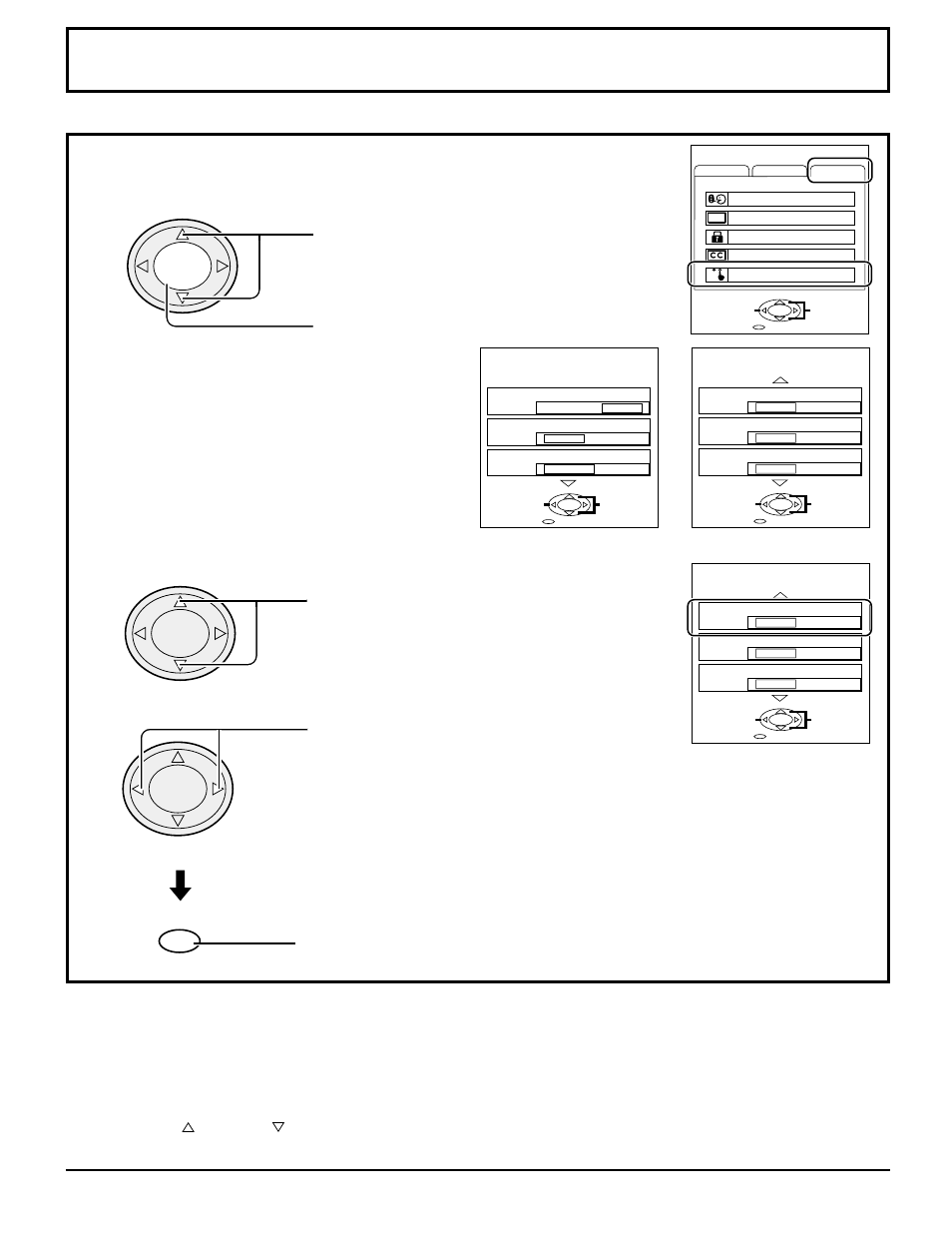 Adjusting unnatural video images (3d y/c filter), Adjusting unnatural video images, 3d y/c filter) | Switching to 3d y/c filter, Selecting the video menu | Panasonic CT 34WX50 User Manual | Page 56 / 73