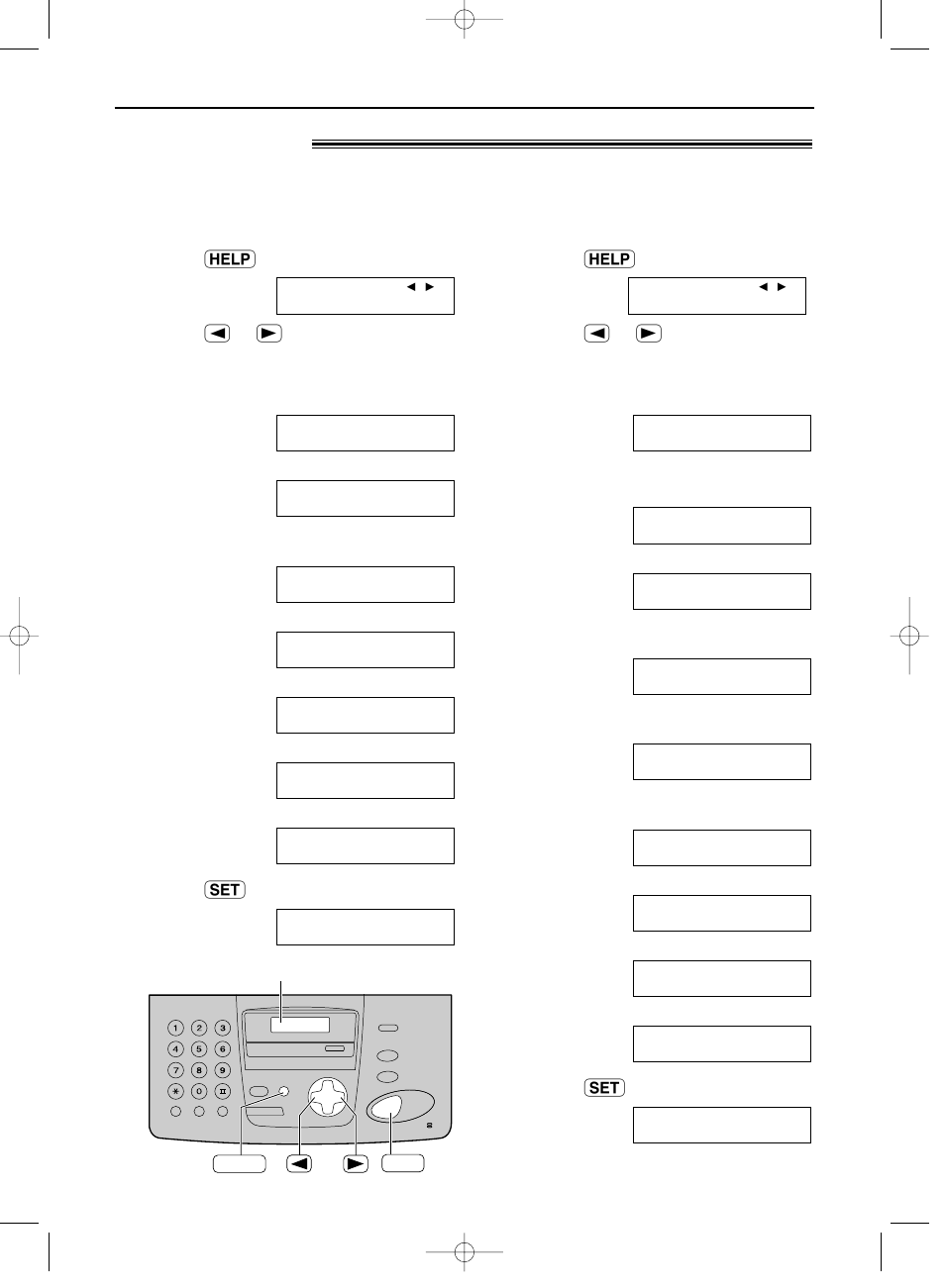 Help button, Help function | Panasonic KX-FP151E User Manual | Page 10 / 90