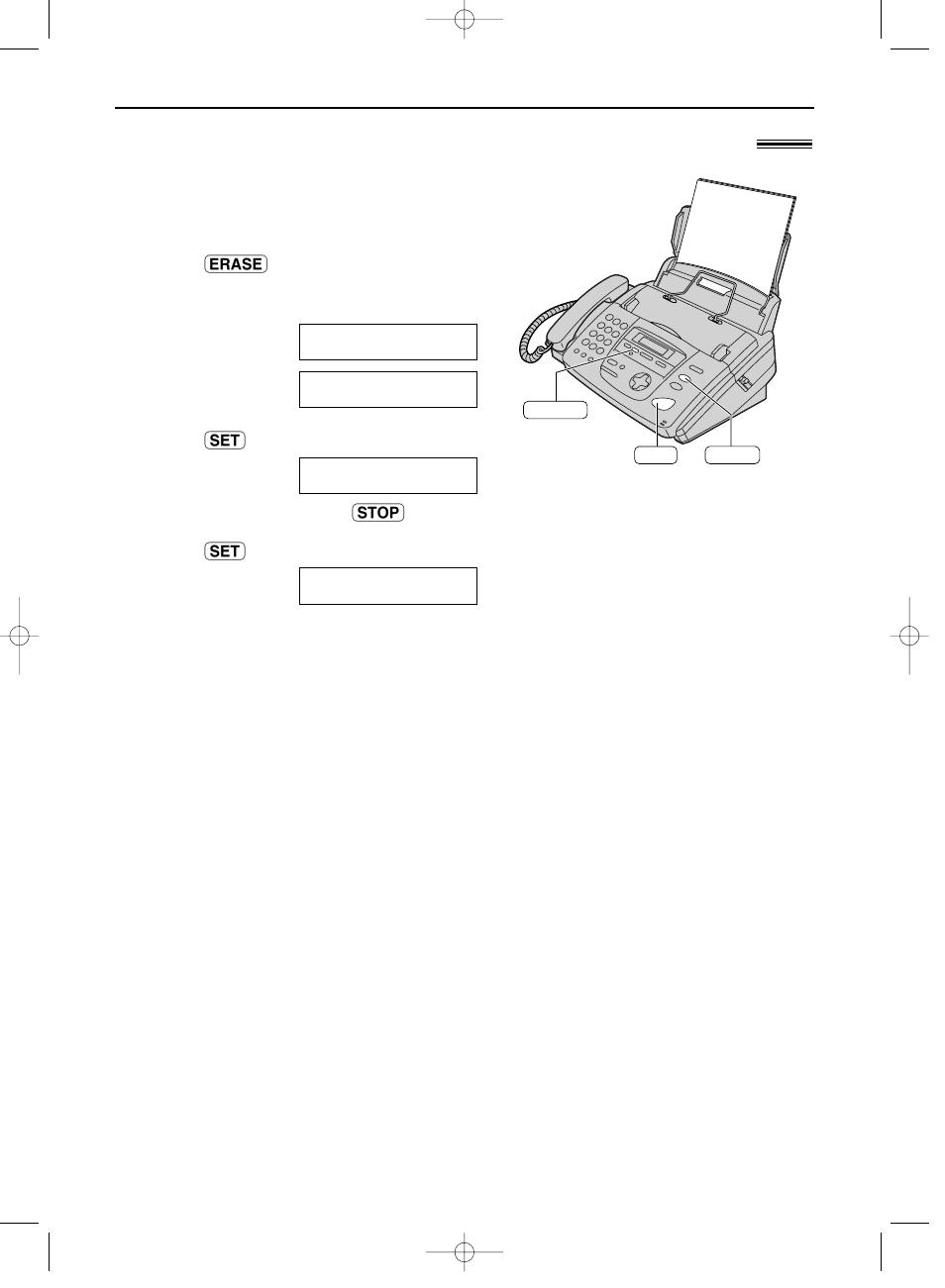 Greeting (kx-fp155 only), Erasing your own recorded greeting messages | Panasonic KX-FP151E User Manual | Page 52 / 90