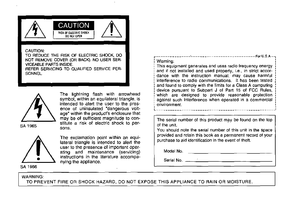 Panasonic WV-BP120 User Manual | Page 2 / 22