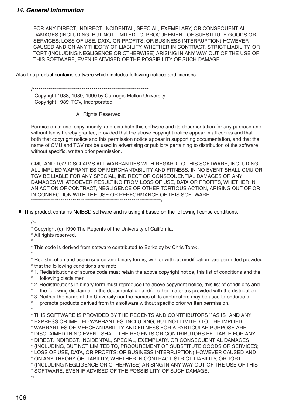 Panasonic KX-MB3020 User Manual | Page 106 / 116