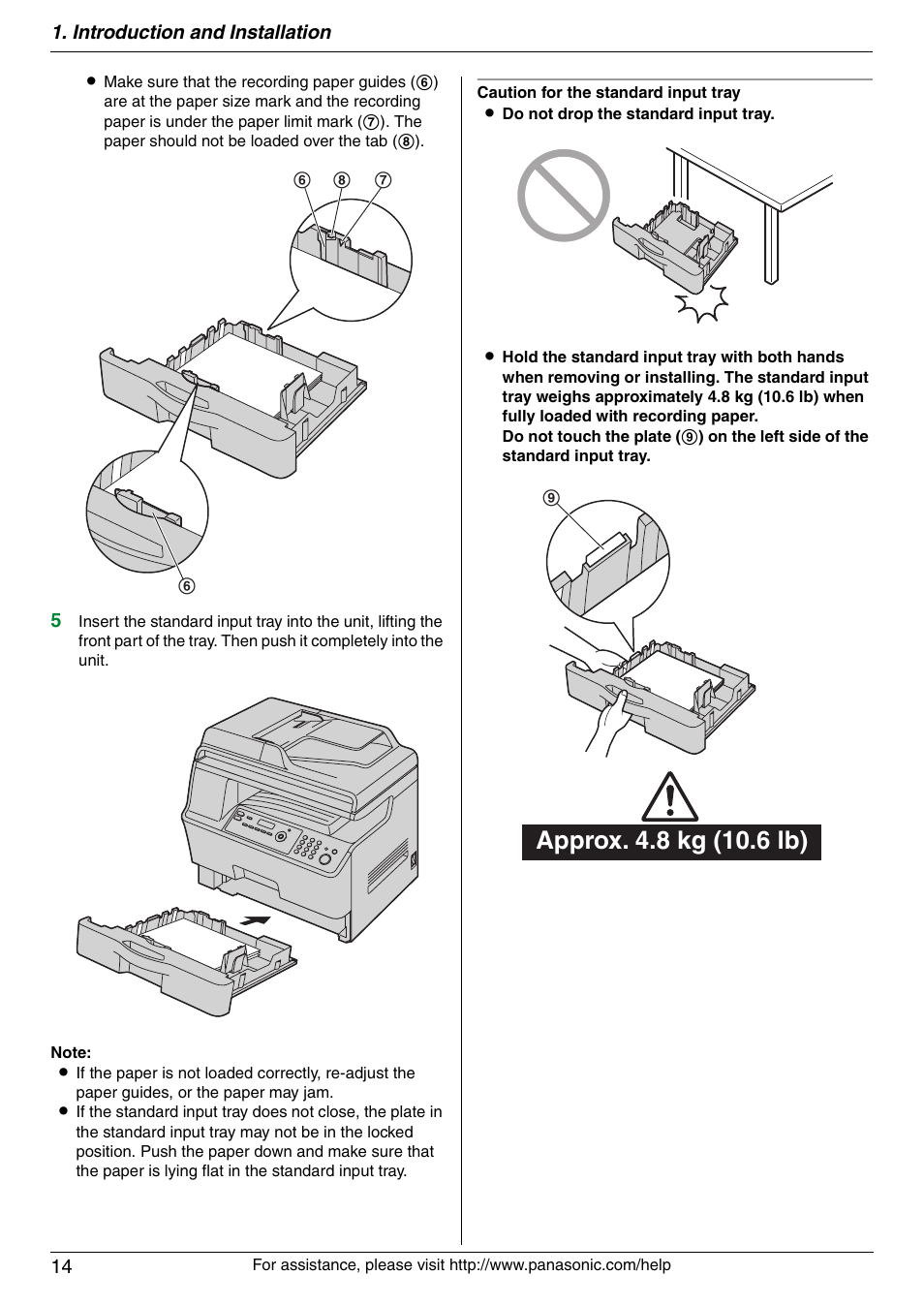 Panasonic KX-MB3020 User Manual | Page 14 / 116