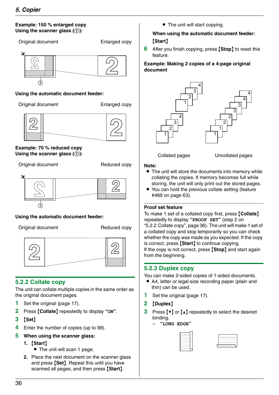 Panasonic KX-MB3020 User Manual | Page 36 / 116