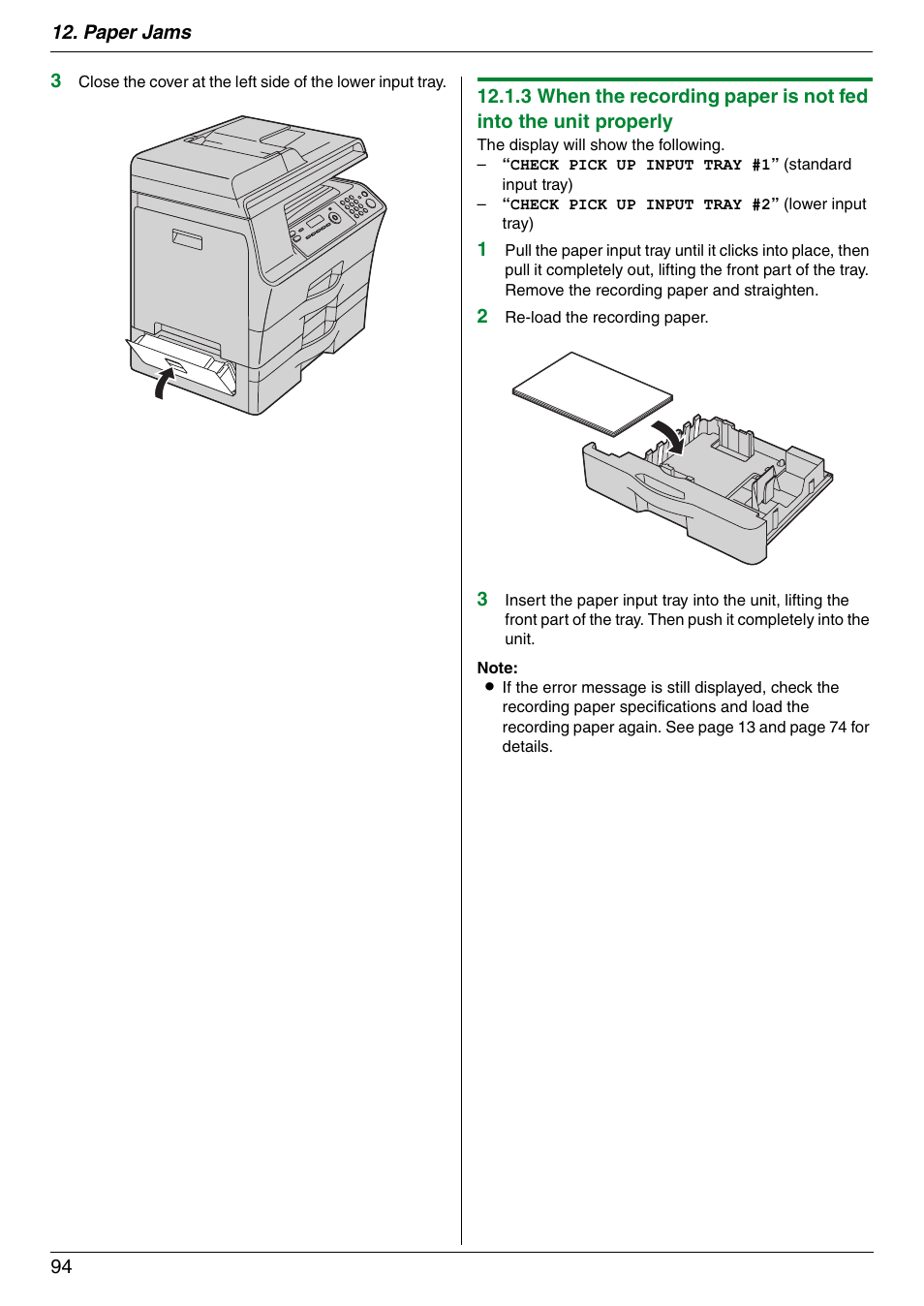 Panasonic KX-MB3020 User Manual | Page 94 / 116
