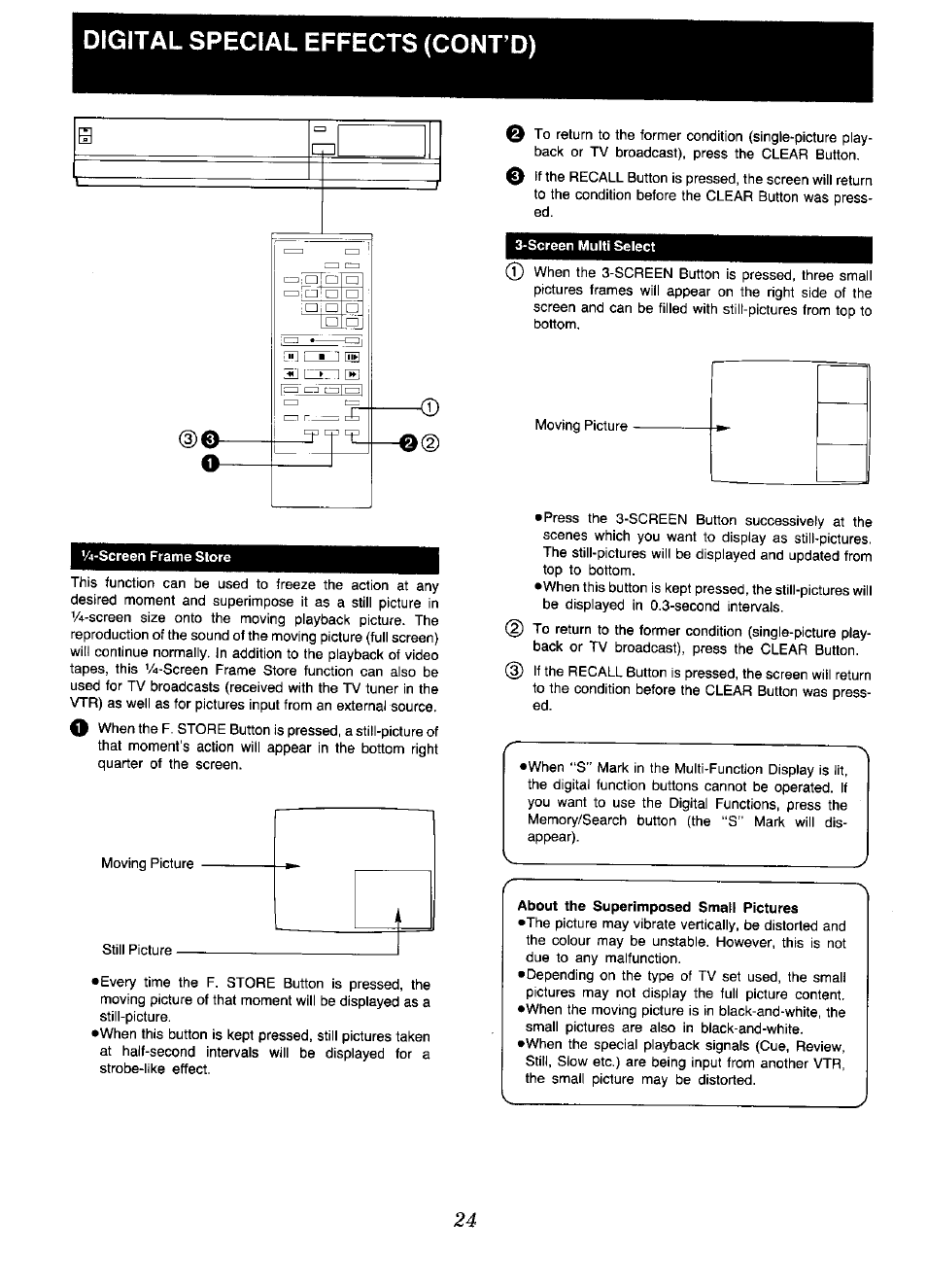 Panasonic NV-D48 Series User Manual | Page 24 / 36