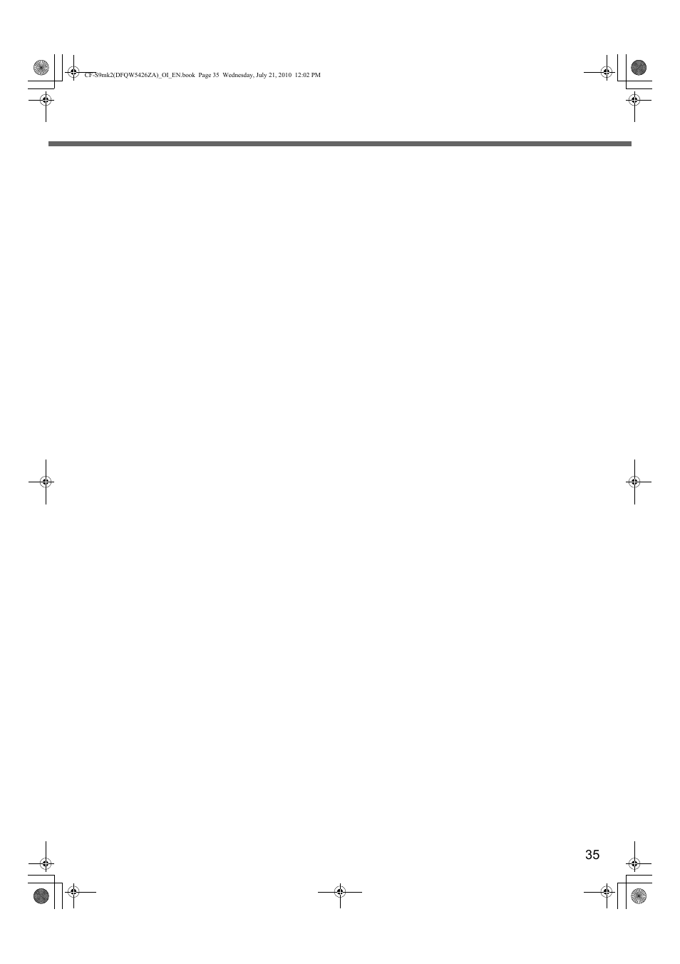 Panasonic CF-S9 User Manual | Page 35 / 36