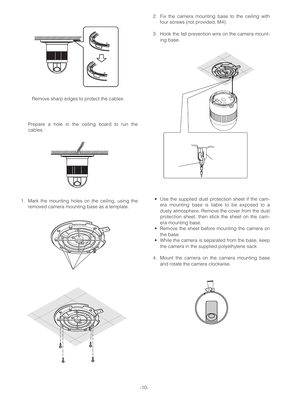 Panasonic WV-NS324 User Manual | Page 10 / 64
