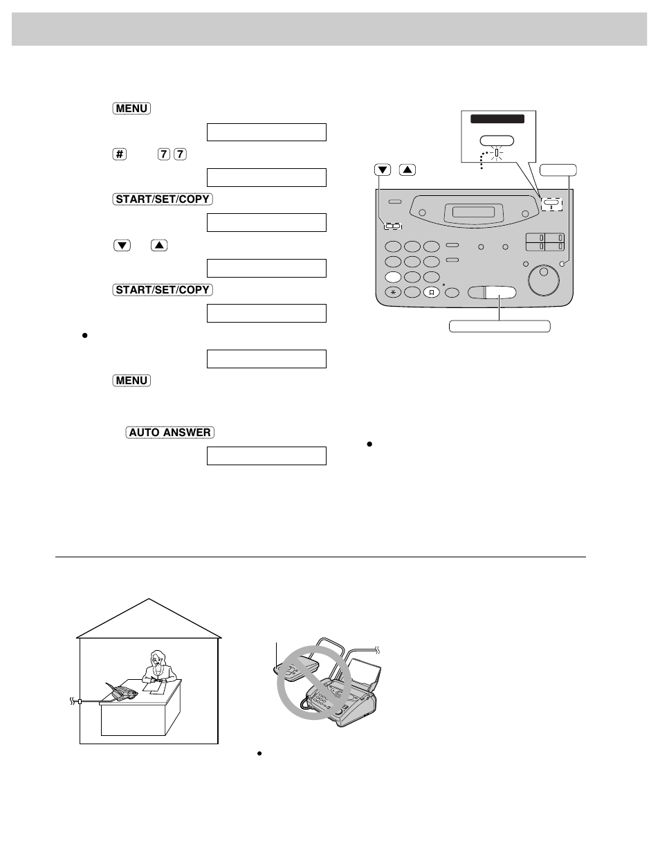 Receiving faxes, We recommend the following setup | Panasonic KX-FM106 User Manual | Page 74 / 148