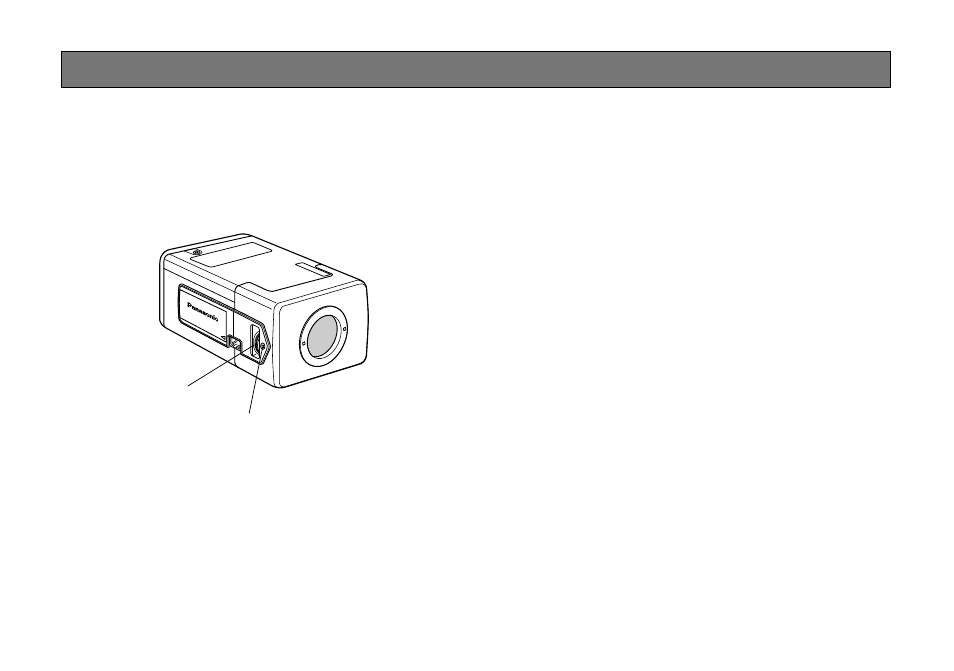 Focus or flange-back adjustment | Panasonic WV-CL920 User Manual | Page 13 / 43