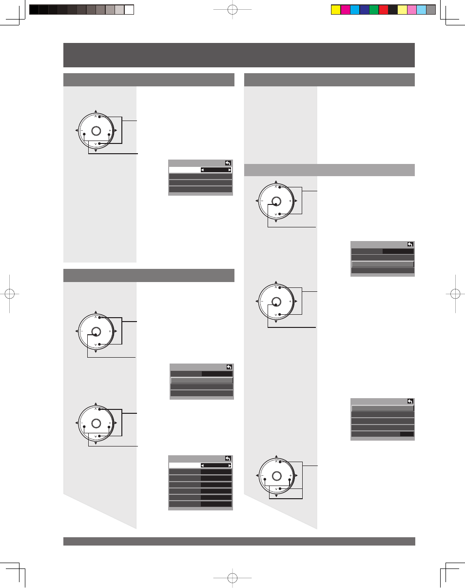Lock set, Channel lock (block channel selection), Block program | Rating level setting | Panasonic PT 61LCX65 User Manual | Page 46 / 80