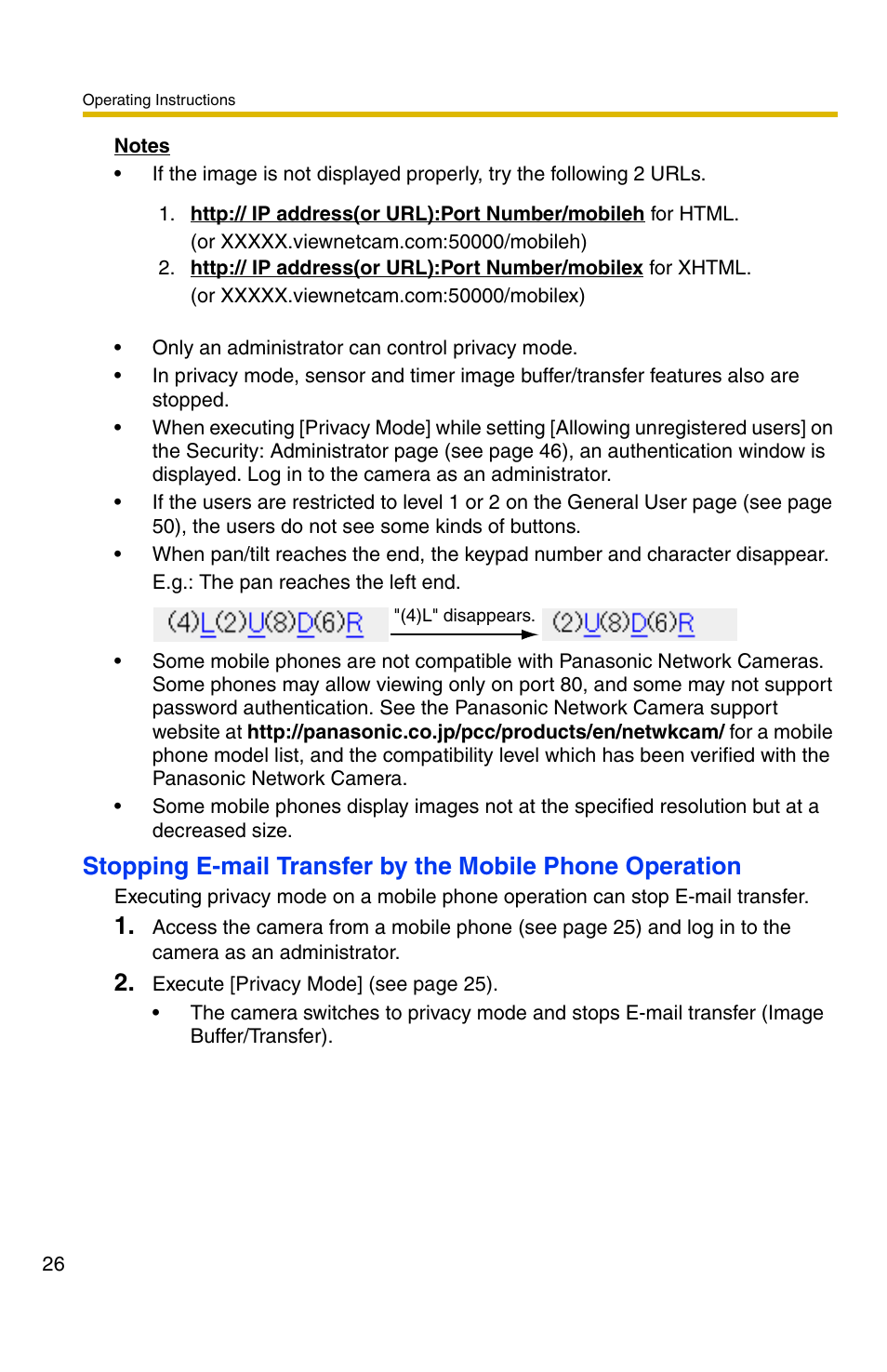 Panasonic BL-C30A User Manual | Page 26 / 114