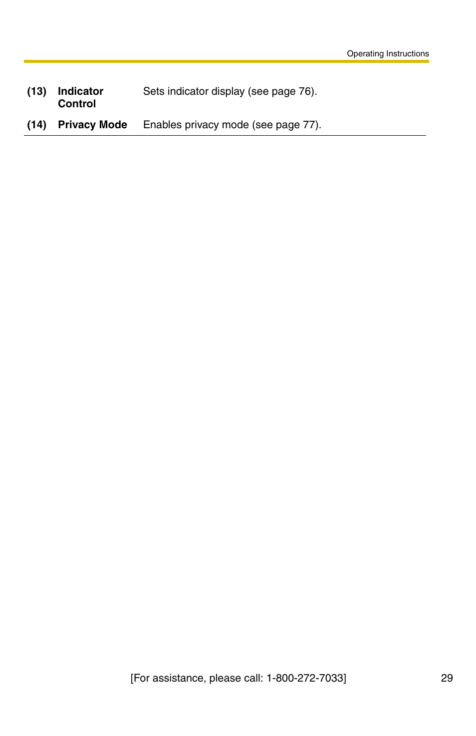 Panasonic BL-C30A User Manual | Page 29 / 114