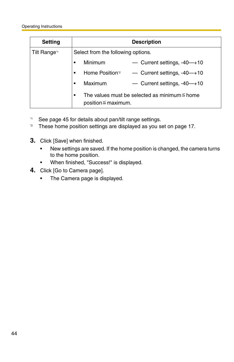 Panasonic BL-C30A User Manual | Page 44 / 114