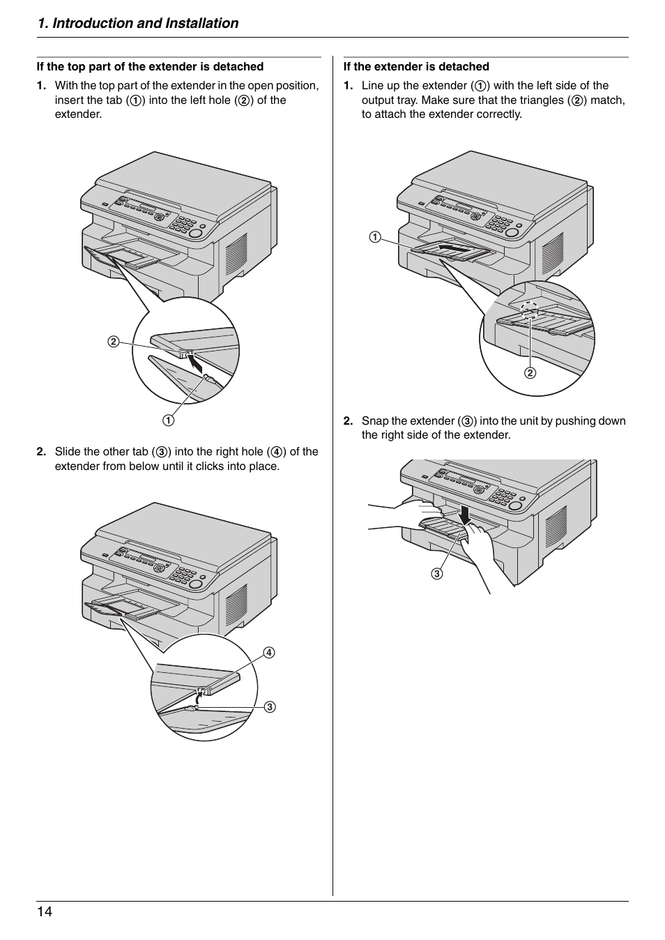 Panasonic KX-MB772CX User Manual | Page 14 / 88