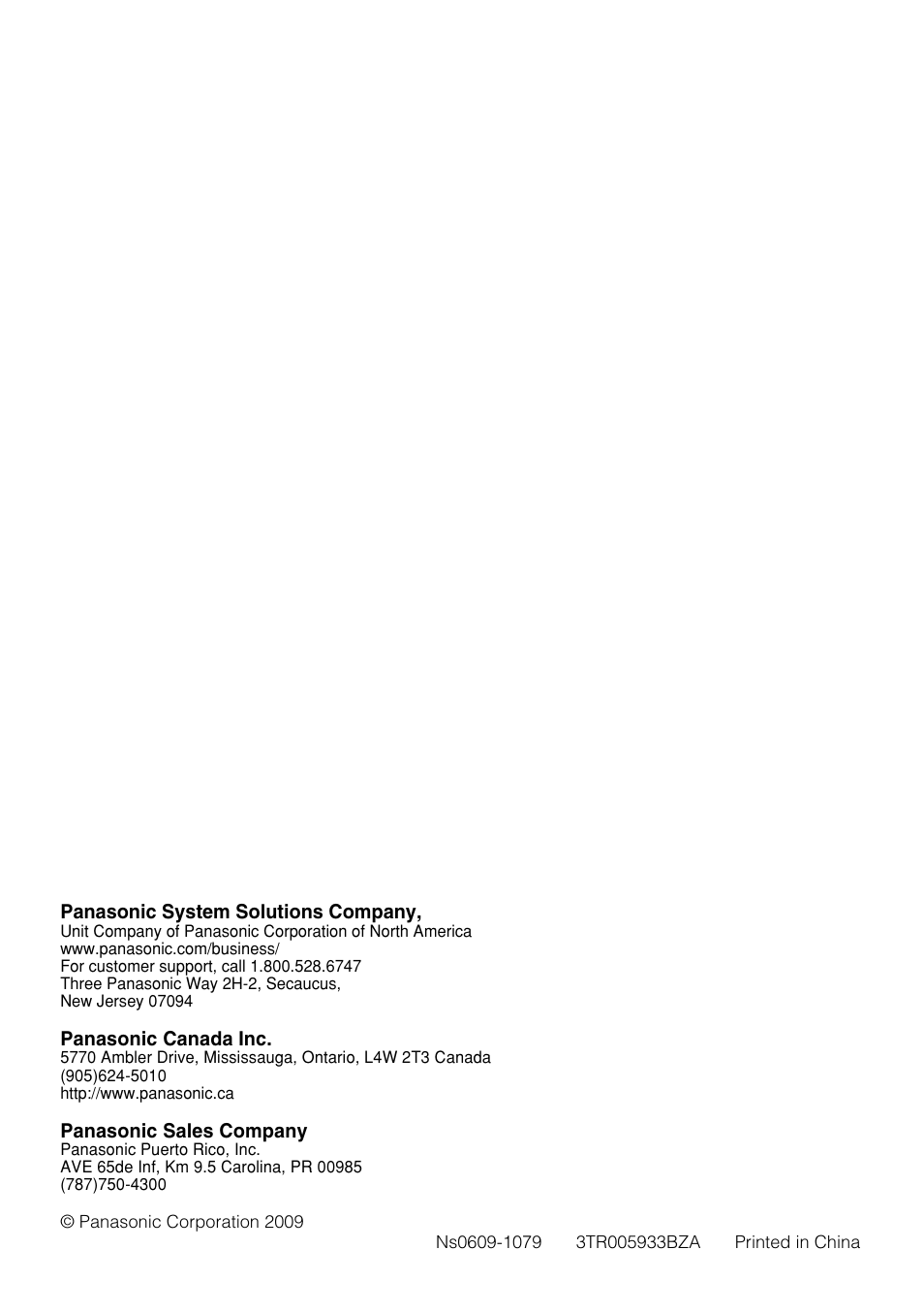 Panasonic WV-NW502SK User Manual | Page 44 / 44